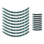 Autocollants compatible avec de jante de vlo vtt bontrager kovee tlr mtb 29