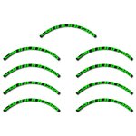 Autocollants compatible avec de jante de v�lo vtt cannondale mtb 29  mod - 2