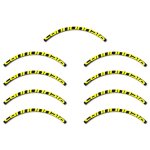 Autocollants compatible avec de jante de v�lo vtt cannondale mtb 29  mod - 2