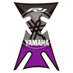 Autocollants compatible avec de protection de réservoir de moto yamaha r1 mod. 2 Autocollants compatible avec de protection de réservoir de moto yamaha r1 mod. 2