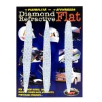 Autocollants rfractifs - diamond grade - flches blanches - 12 x 105 mm - 3 pices - scurit moto