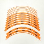 Autocollant stickers jante pour moto ktm 150 exc 2021< 78009099000 18 / 21 19 / 21