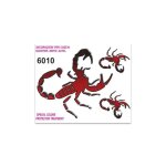Autocollant sticker scorpions, 10 x 12 cm Autocollant sticker scorpions, 10 x 12 cm