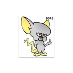 Autocollant - f * ck - 10 x 12 cm - noir - rsistant - personnalisation vhicule