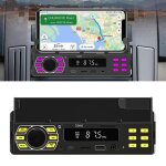 Autoradio 1 din bluetooth mp3 avec support t�l�phone radio fm usb aux tf yonis