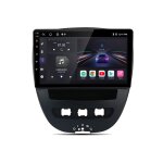 Autoradios 10''android13 2 + 64g pour peugeot 107 2005 - 2014 carplay bt wifi dab + swc fm android auto ...