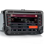 Autoradio 7 gps navigation pour passat tiguan touran caddy bt cd dvd usb dab + Autoradio 7 gps navigation pour passat tiguan touran caddy bt cd dvd usb dab +
