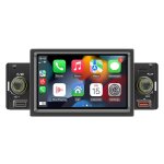 Autoradio bluetooth 5 pouces usb aux carplay android auto ecran tactile yonis