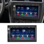Autoradio mp5 7 pouces ecran tactile hd carplay sans fil bluetooth 5. 1 yonis