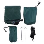 Auvent de camping multifonctionnel quadrangle protection solaire tente tanche bche hamac extrieur ...