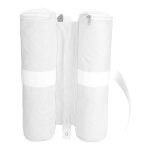 Auvent lesté sacs de sable pop up parasol tente pied extérieur abri solaire jambes (blanc) Auvent lesté sacs de sable pop up parasol tente pied extérieur abri solaire jambes (blanc)