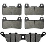 Avant and arri�re plaquettes de frein avant et arri�re de moto, pour honda cbr600rr cbr600 rr 2005 2006 ...