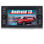 Awesafe autoradio android 13 2go + 64go pour ford focus avec carplay android auto 7 pouces stro gps ...