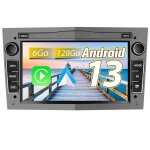 Awesafe autoradio 4g android 13 6go + 128go pour opel, 7 pouces ecran avec carplay android auto usb sd ...