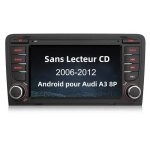 Awesafe autoradio android 12 pour audi a3 8p / s3 / rs3 / sportback avec 7 pouces ecran tactile bluetooth ...