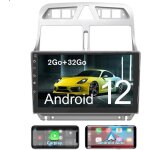 Awesafe autoradio carplay pour peugeot 307 307cc 307sw (2002 - 2013) android 12, [2go + 32go] 9 pouces ...