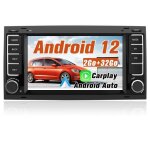 Awesafe autoradio carplay pour vw touareg transporter t5 multivan, android 12, ecran tactile 7  hd, gps ...