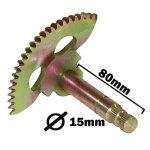 Axe de kick p2r pour scooter cpi 50 hussar
