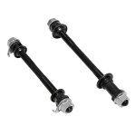 Axes de moyeu de roue de vélo, axe de broche solide, levier d'arbre avant et arrière, accessoires de ... Axes de moyeu de roue de vélo, axe de broche solide, levier d'arbre avant et arrière, accessoires de ...