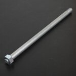 Axe de roue arrire moto derbi 50 senda xrace 2004 - 2011 00h013042025 Ø12mm neuf