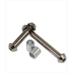 Axe trottinette slamm axle bolts black