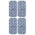 Axion - 4 electrodes 10 x 5 cm compatible avec beurer (em40 / em41 / em41. 1 / em80) et sanitas (sem ...