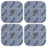 Axion - 4 electrodes 45 mm x 45 mm - compatible avec beurer tens - ems (em 40 / em 41 / em 41. 1 / em ...