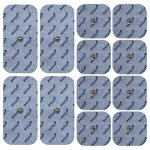 Axion - set de 12 electrodes - 8 x 45 * 45 mm + 4 x 100 * 50 mm - uniquement compatible avec beurer (em40 ...