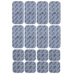 Axion - set de 16 electrodes 8 x 10 * 5 cm + 8 x 5 * 5 cm - compatible avec les appareils beurer (em ...