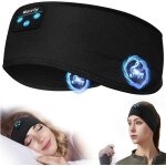 Ayu - casque de sommeil, bandeau de sport de 10 heures avec ecouteurs doux et confortables avec haut ...