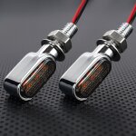 B clignotants led universels pour moto, mini clignotants, indicateur de clignotant arrière, feu arrière ... B clignotants led universels pour moto, mini clignotants, indicateur de clignotant arrière, feu arrière ...