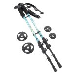 Btons de marche vendus a la paire guidetti altitude vert d'eau