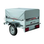 Bche remorque haute avec armature pour erd 163 et feu vert bj1. 61