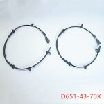 Back l and r capteur arri�re abs pour voiture, accessoire pour v�hicule, pour ford fiesta 2009  2013 ...