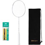 Badminton racket professional, carbon fiber badminton racket set with grip & racket bag, pro badminton ... Badminton racket professional, carbon fiber badminton racket set with grip & racket bag, pro badminton ...