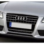 Baguette de calandre chrome audi a5 cabriolet 09 - 11 audi a5 coup 07 - 11 audi a5 sportback 09 - 11 ...