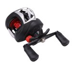 Baitcasting ¿c moulinet de pche en radeau  profil bas, rapport de vitesse 7. 2:1, tasse en fil de ...