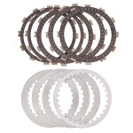 Bakelite kit - kit de plaques de friction d'embrayage de moto et plaque d'acier, kawasaki ex250, er250, ... Bakelite kit - kit de plaques de friction d'embrayage de moto et plaque d'acier, kawasaki ex250, er250, ...