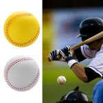 Balles de baseball en cuir pu e5bd, pour entranement sportif, comptition, durables