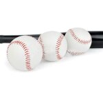 Balles de baseball en pvc et pu, 9 pouces, faites a la main, suprieures dures et souples pour l'entranement ...