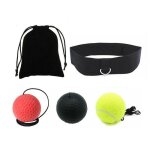Balle de boxe r�flexe professionnelle, jouet d'entra�nement de r�action mma, equipement d'exercices sanda ...
