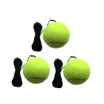 Balle d'entraînement professionnelle au tennis, accessoire de rebond avec ulélastique de 4m - type 3 ... Balle d'entraînement professionnelle au tennis, accessoire de rebond avec ulélastique de 4m - type 3 ...