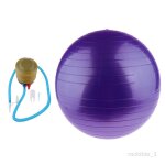 Balle d'exercice pour chaise de stabilit d' de yoga 85cm violet