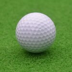Balles de golf en mousse, 1 pice, blanches pour l'entranement, cible verte pour extrieur et intrieur, ...