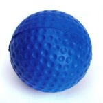 Balle de golf en mousse pu bleue, eponge, balles pour animaux de compagnie, entranement en intrieur, ...