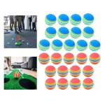 Balle de golf en mousse souple, 26 pices, 42mm, en eponge, pour l'entranement des chats
