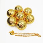 Balle de golf plaqu�e d'entra�nement a deux couches de 42. 6mm, cadeau pour ev�nements sportifs