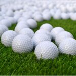 Balles de golf en plastique pp blanc, 10 pi�ces, pour l'entra�nement en int�rieur et en ext�rieur, accessoires ...