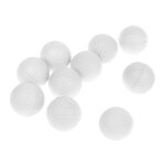 Balles souples d'entranement de golf en mousse pu, 10 pices, en intrieur et en extrieur
