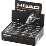 Balle de squash avec double point jaune head prime (x12)